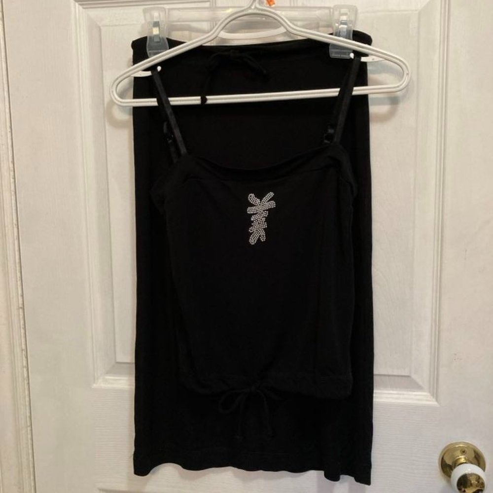 Women's skirt and cami top